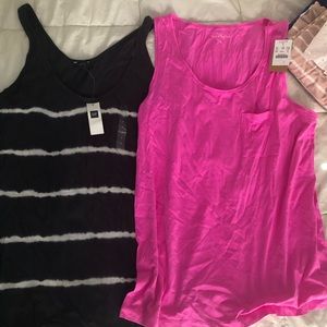 J Crew and Gap tank tops NWT size Large
